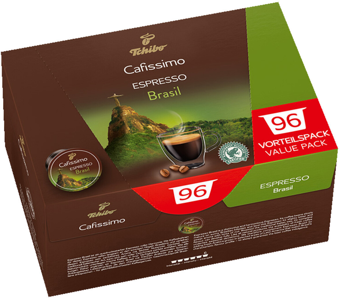 Whisper Rewarding plug Tchibo Cafissimo Espresso Brasil Kapseln (96 Stück) ab 28,99 € |  Preisvergleich bei idealo.de