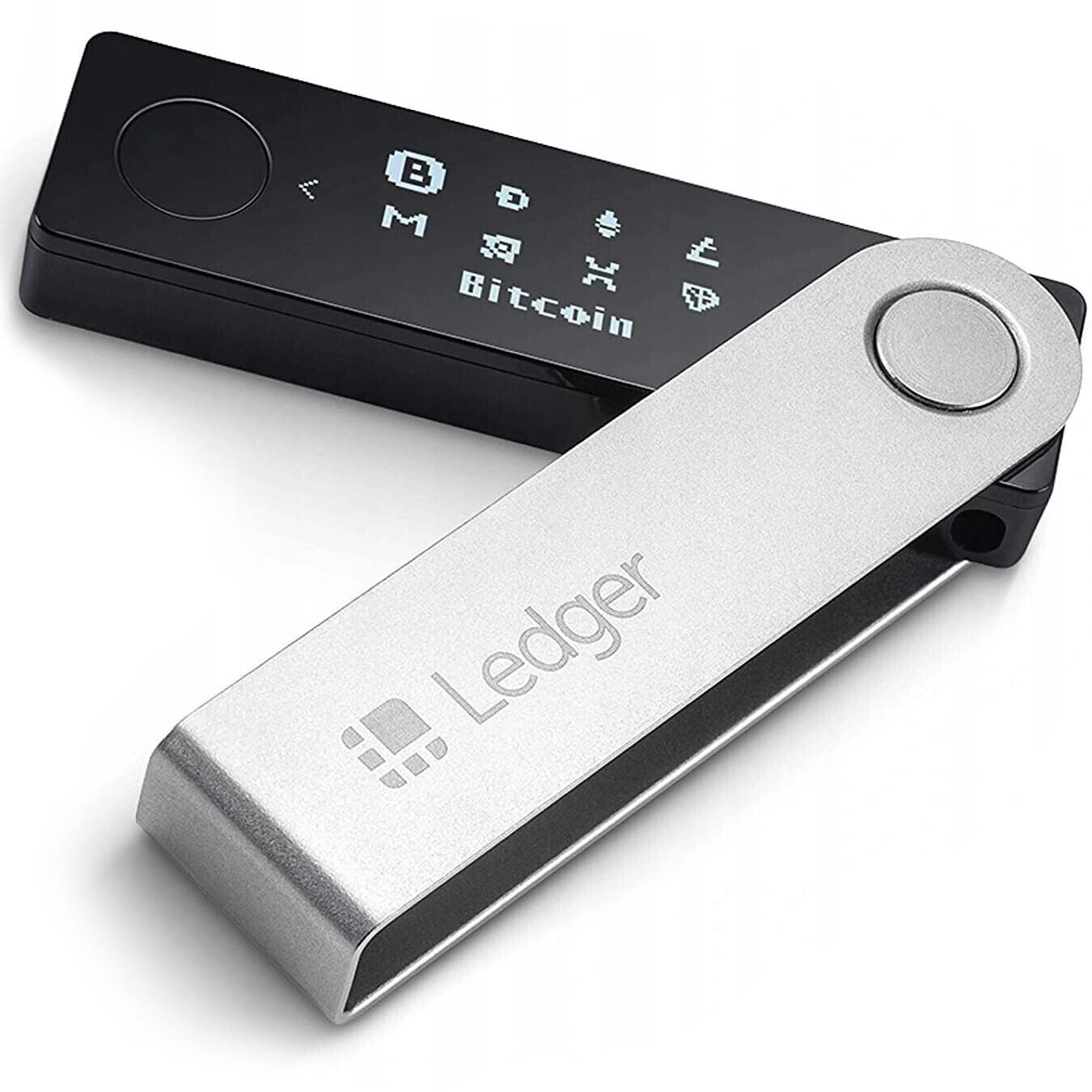 Photos - Card Reader / USB Hub Ledger Wallet Ledger Nano X Hardware Wallet Black/Silver