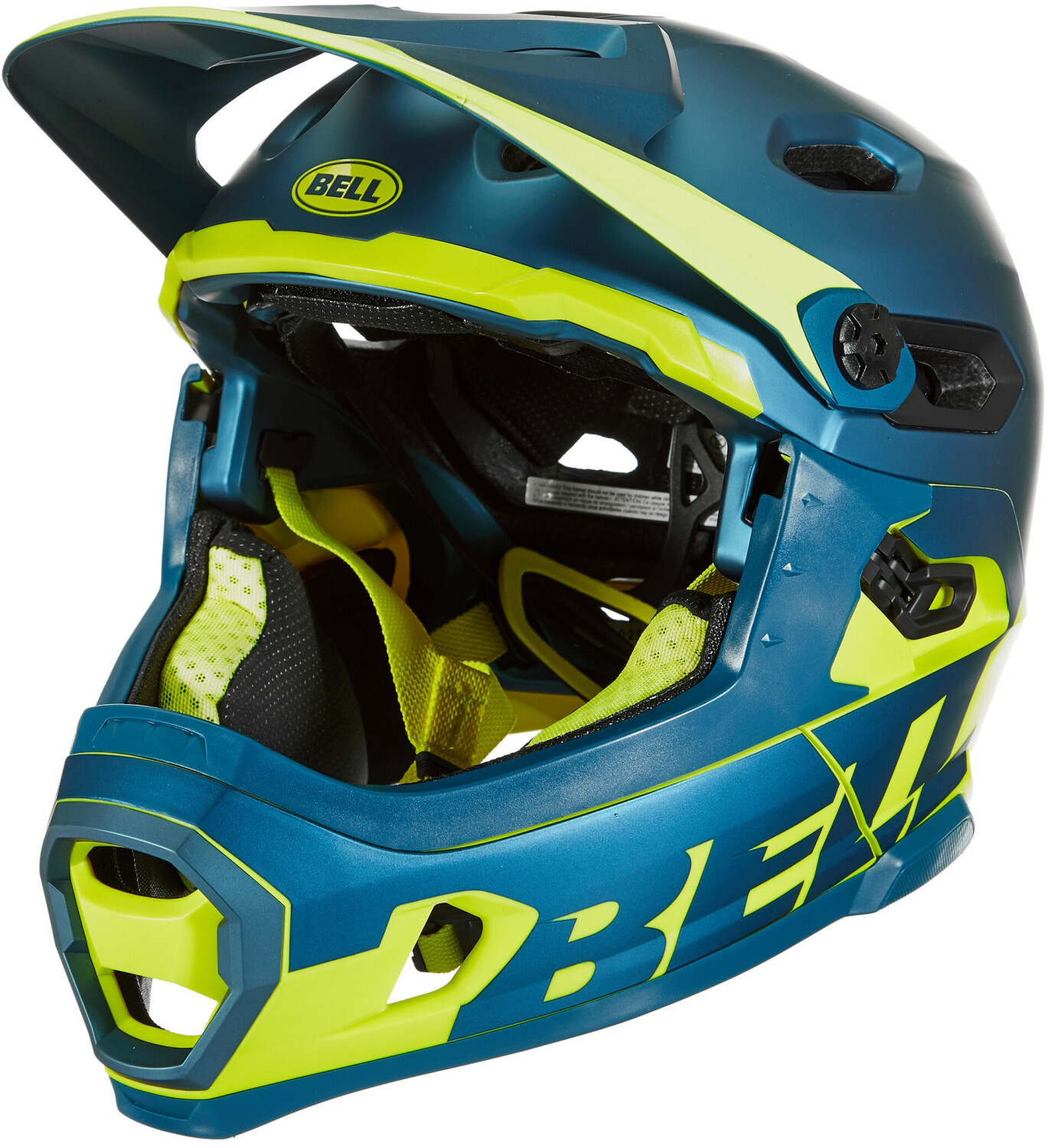 Bell Super DH Mips blue-green