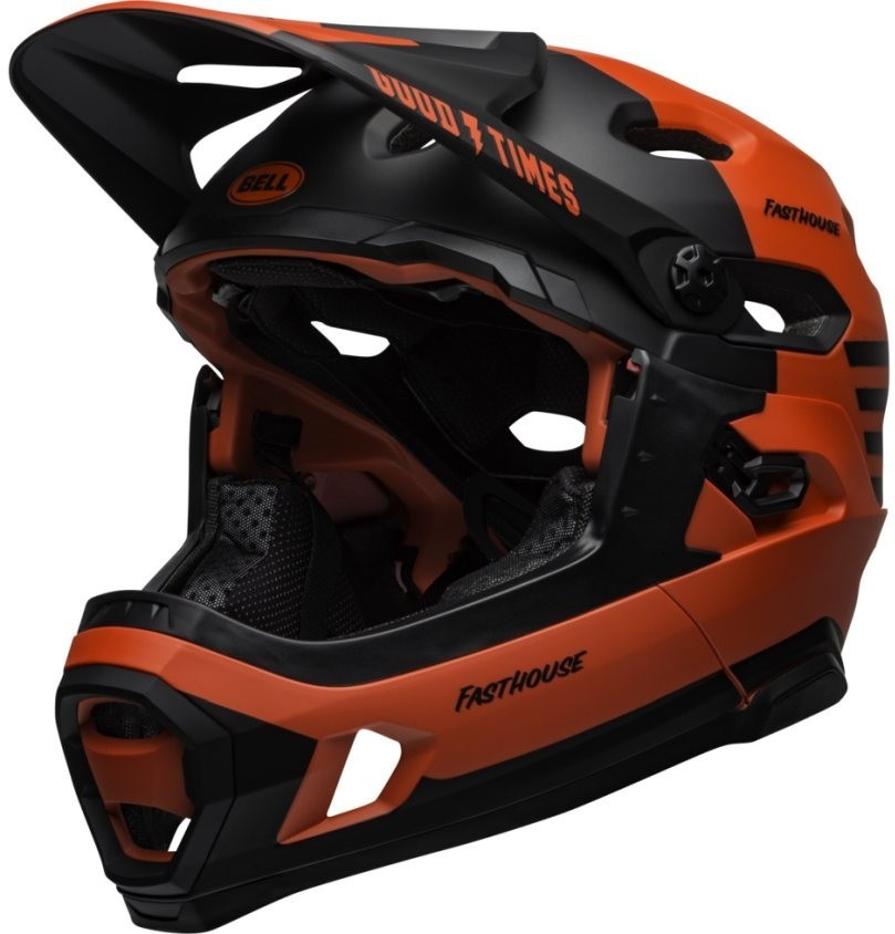 Bell Super DH Mips noir-rouge