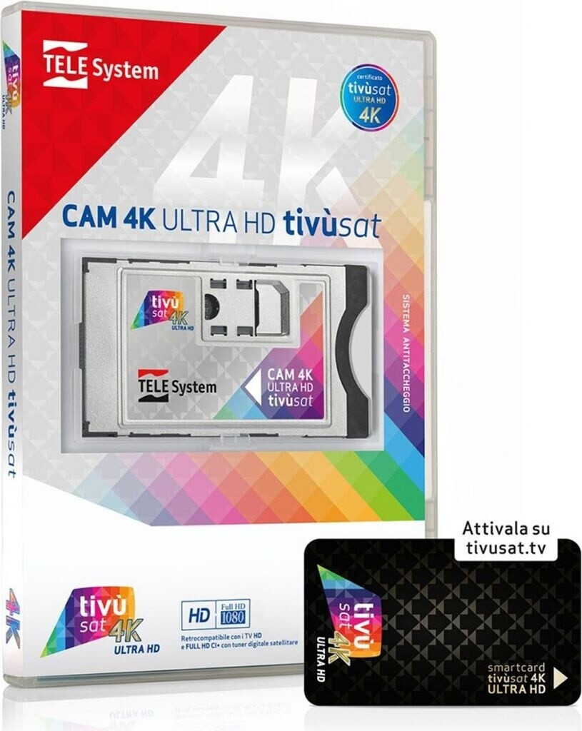 Tivu sat SmarCam 4K ULTRA HD incl. BLACK Smartcard
