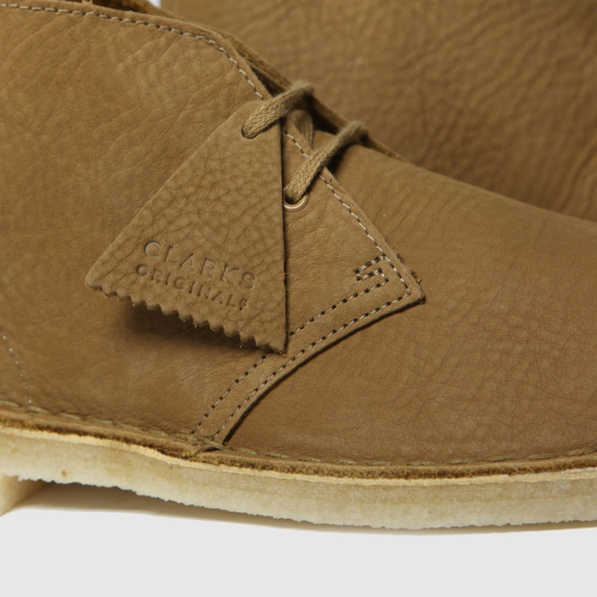 clarks desert boot oak nubuck