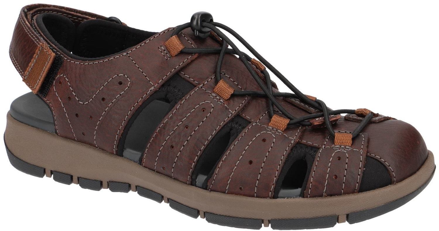 clarks men's brixby cove ankle strap sandals