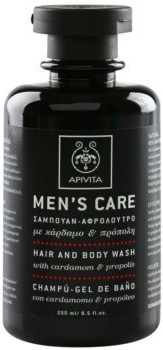 Photos - Shower Gel APIVITA Men's Care Cardamom & Propolis Shampoo &  2 in 1 