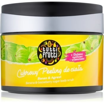 Farmona Tutti Frutti Banana & gooseberry body scrub with sugar (300g)