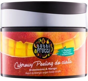 Farmona Tutti Frutti Peach & Mango Body Scrub with Sugar (300g)