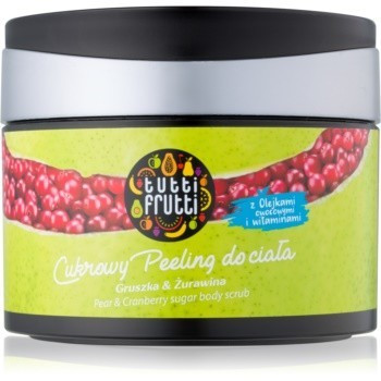 Farmona Tutti Frutti Pear & Cranberry Sugar Peeling for the Body (300g)
