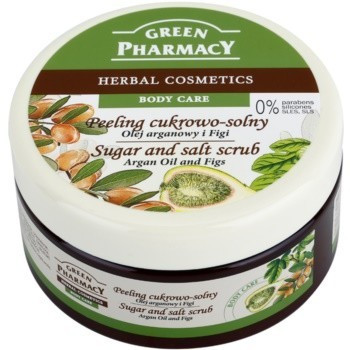 Green Pharmacy Body Care Argan Oil & Figs Sugar-Salt Peeling (300ml)