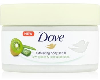 Dove Exfoliating Body Scrub Kiwi Seeds & Cool Aloe-smoothing body peeling (225ml)