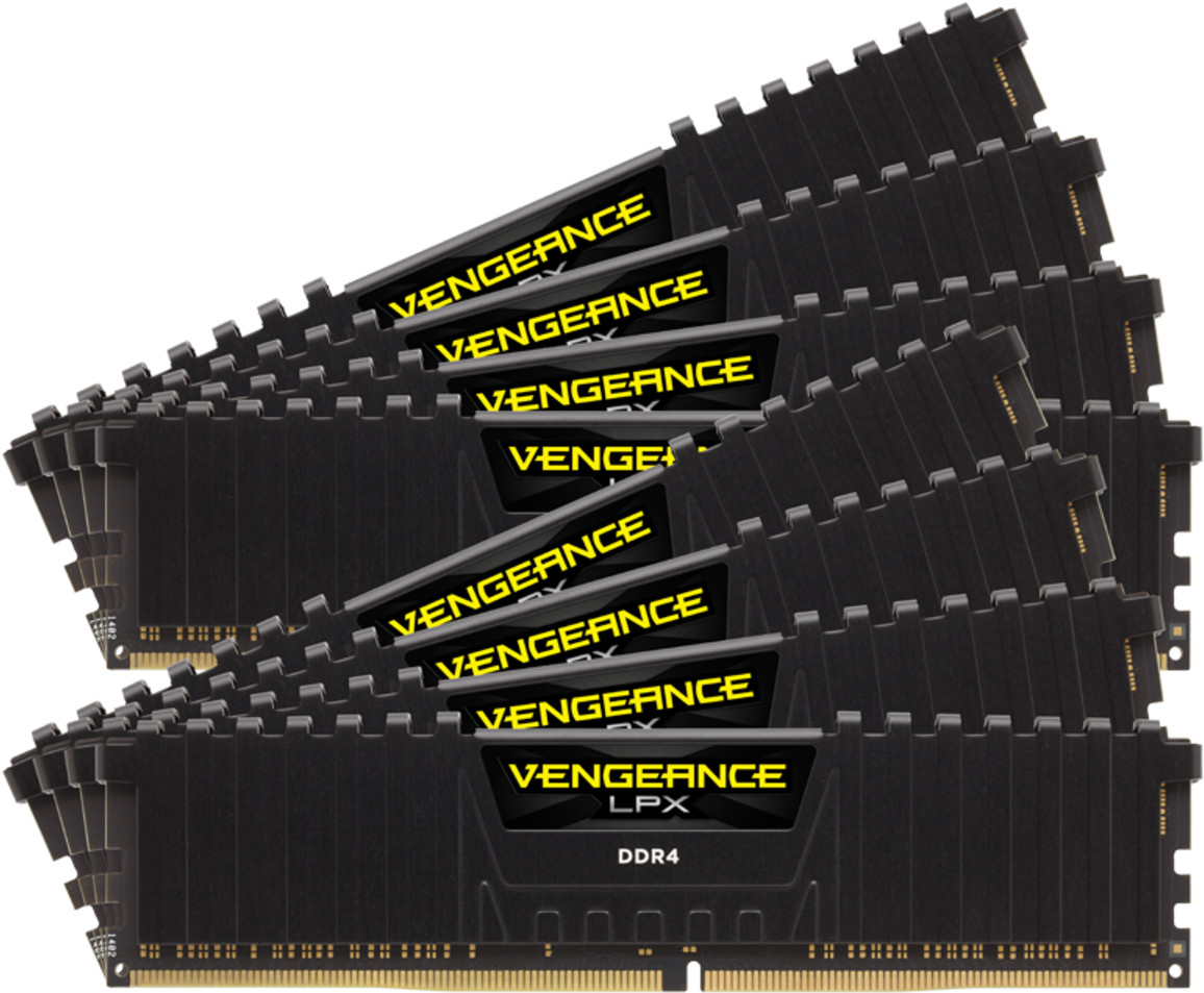 Corsair Vengeance LPX 256 Go Kit DDR4-3200 CL16 (CMK256GX4M8E3200C16)
