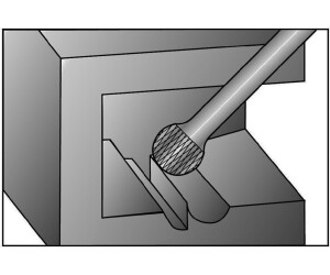 RUKO Rotary Burr Shape D 116044