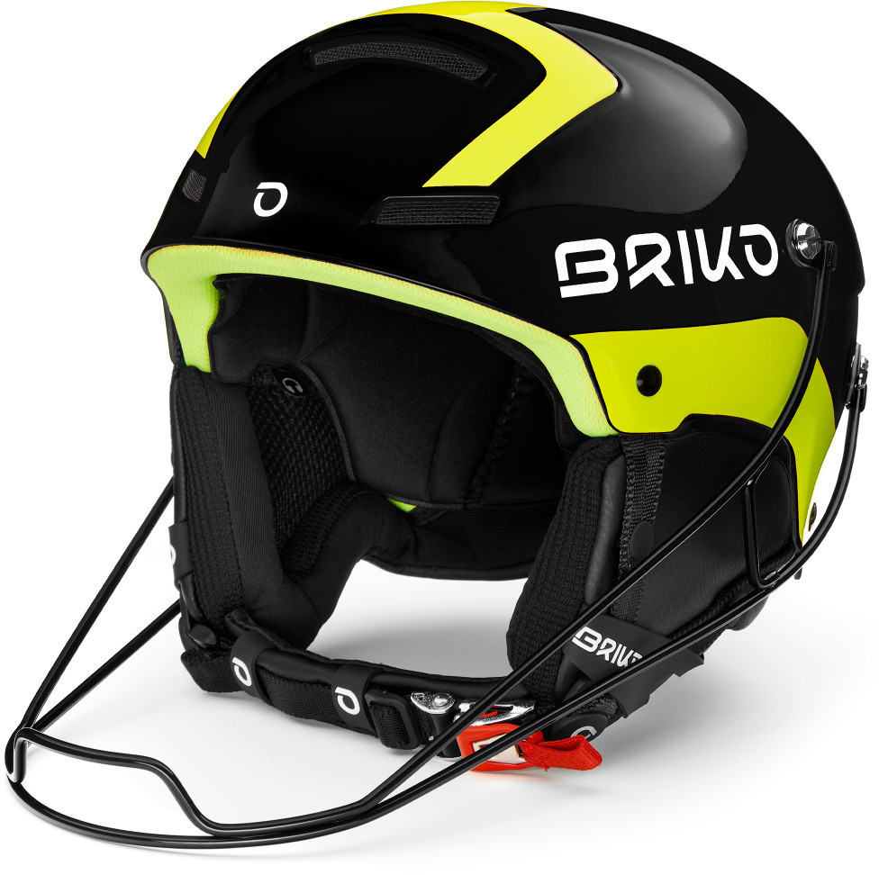 Briko Slalom France Shiny Black Yellow Fluo