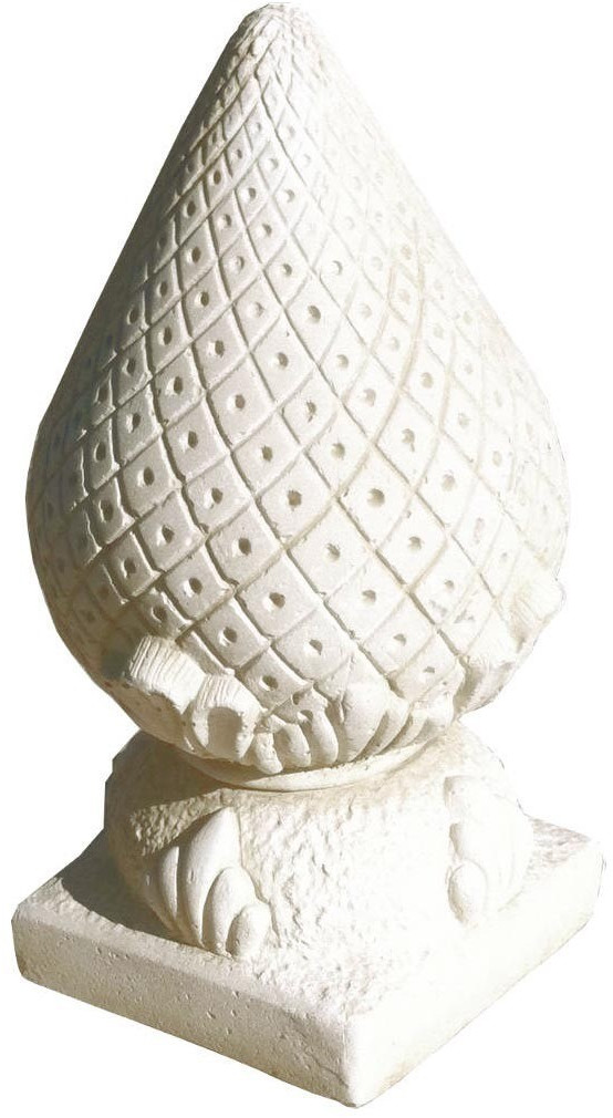 Déco granit Pomme de pin royale en pierre