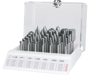RUKO Set of Rotary Burrs 116008