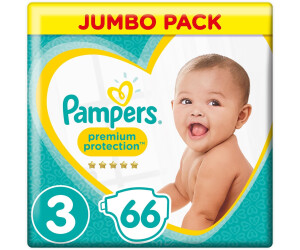 Couches Pampers Premium Protection - Taille 3 (6-10kg) - 68 pièces Geef je  kleintje een optimale bescherming!