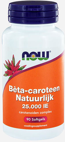 Now Foods Bêta-Carotène Naturel