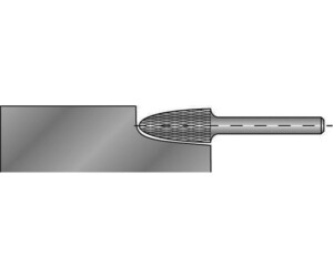 RUKO Rotary Burr shape F 116033A