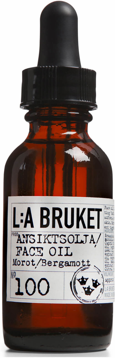L:A Bruket Carrot and Bergamot Face Oil 30ml