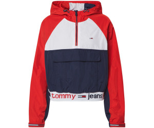 Tommy Hilfiger Logo Tape Cropped Fit Popover Jacket Dw0dw Deep Crimson Multi Ab 117 10 Preisvergleich Bei Idealo De