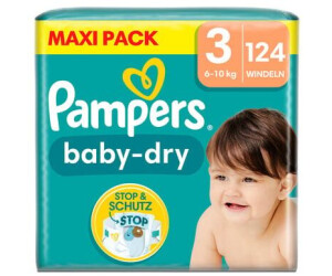 Pampers Baby Dry Taille 3 (6 À 10 Kg) Pampers 66 Couches - Prix pas cher