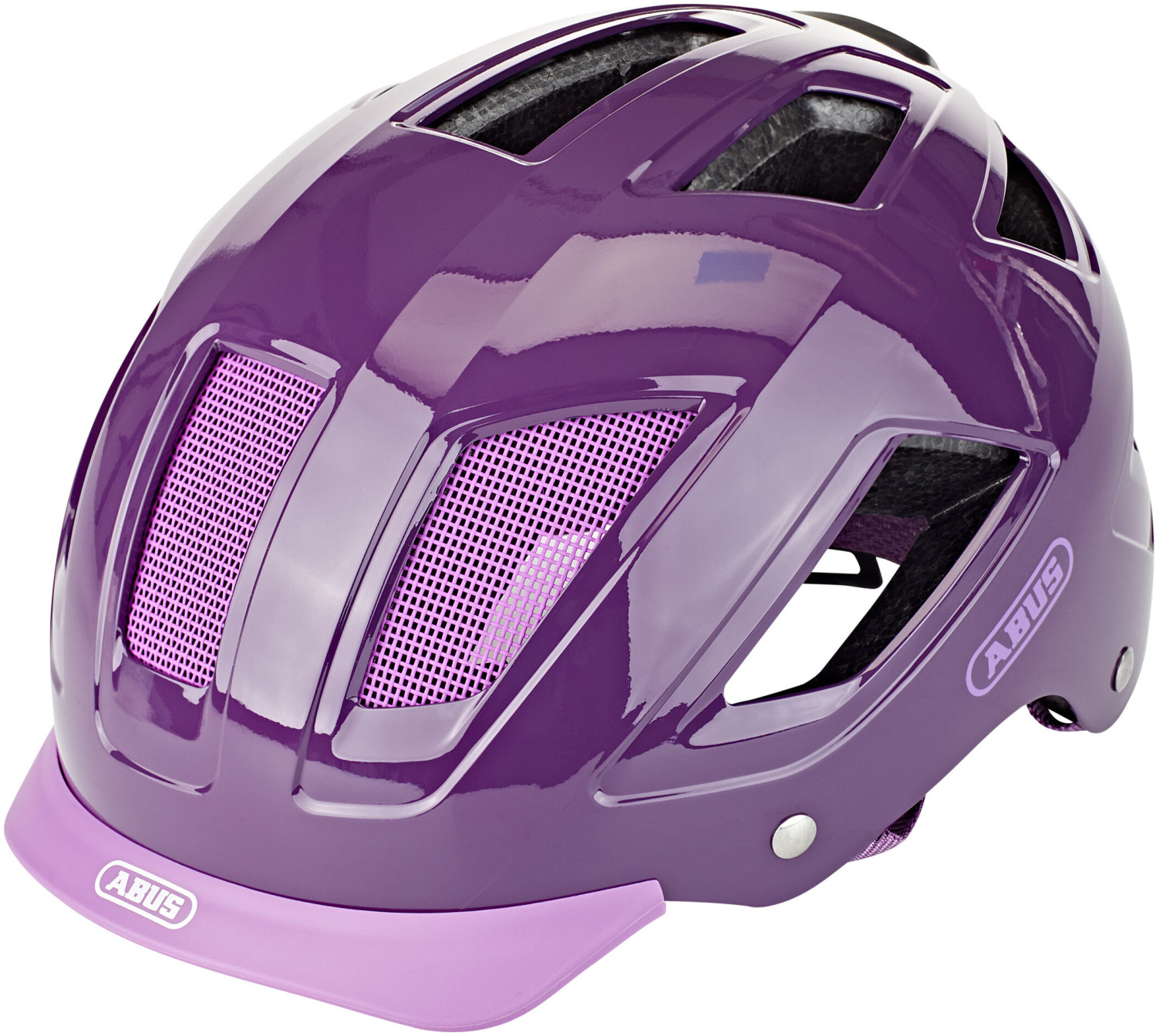 Photos - Bike Helmet ABUS Hyban 2.0 core purple 