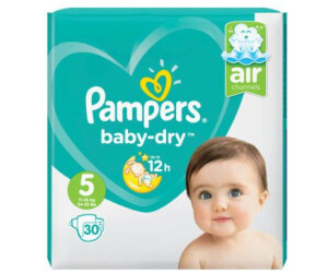 Pampers Couches baby-dry taille 5 Junior, 11-16 kg 8006540715505 bei   günstig kaufen