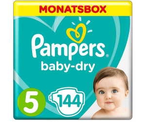 PAMPERS Baby-dry couche taille 5 ( 11-16 kg ) 78 couches pas cher 