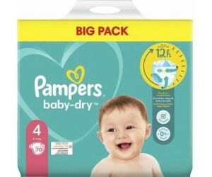 Pampers Baby Dry 12H Pañales Talla 4 36uds