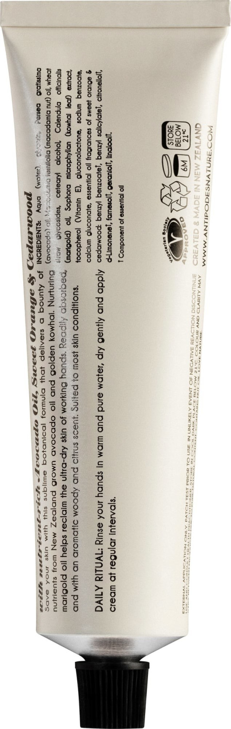 Antipodes Kowhai flower hand cream (75ml)