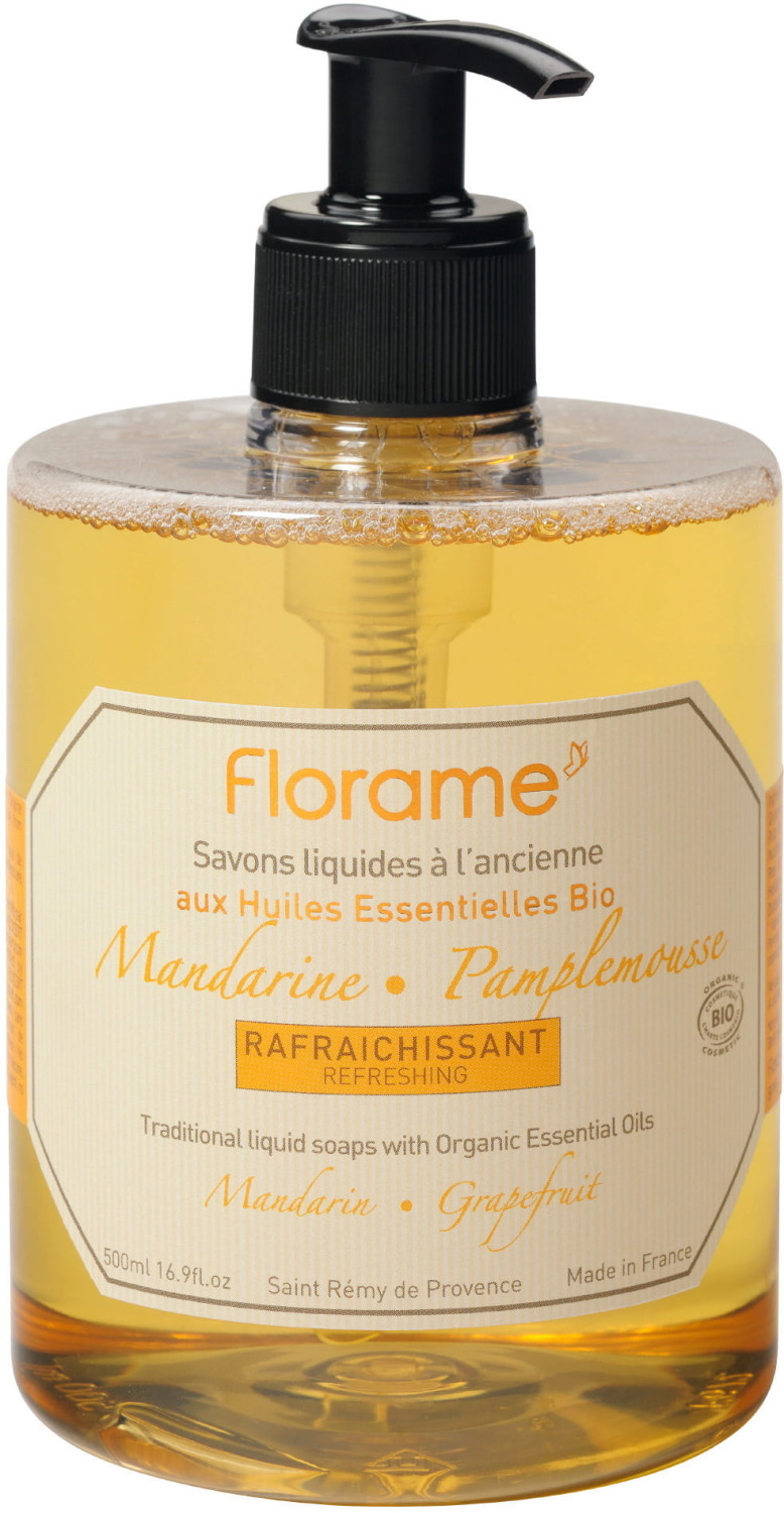 Florame Hand soap mandarin grapefruit (500ml)
