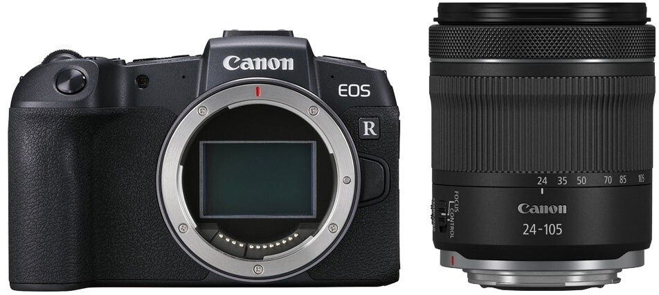 Canon EOS RP Systemkamera 26,2MP inkl. RF 24-105 f/4-7.1 IS STM schwarz