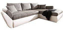 DeLife Loana 275x185 with bed variable white/grey