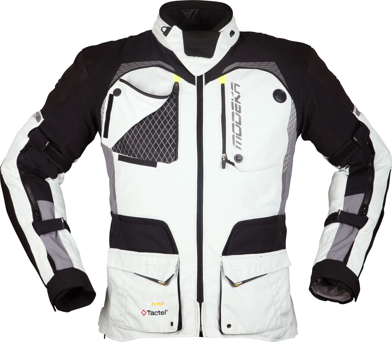 Modeka Tacoma III Jacket light grey