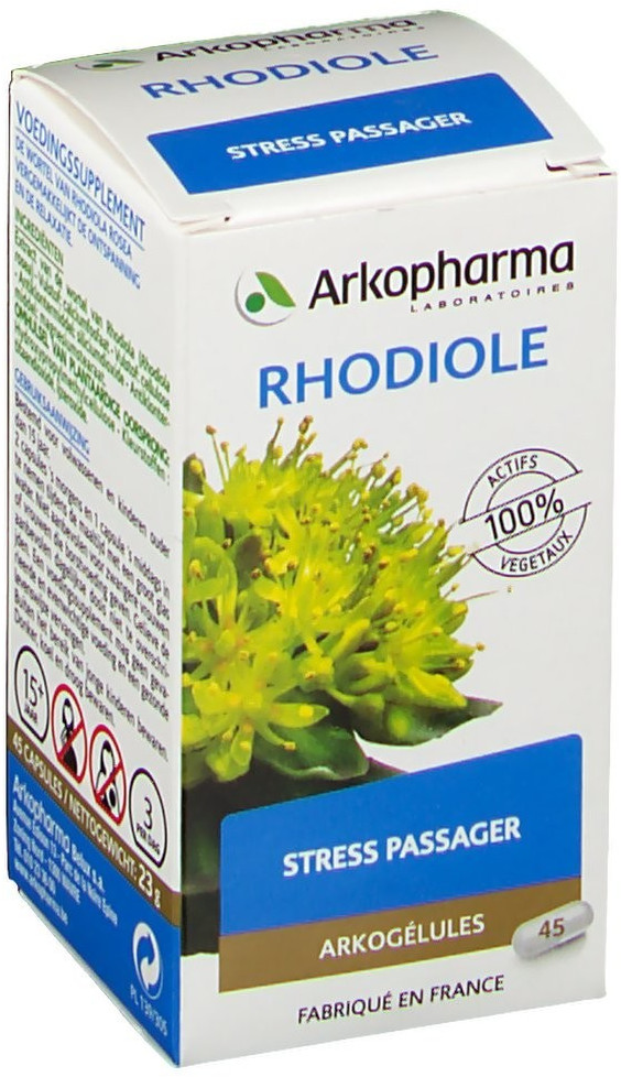 Laboratoires Arkopharma Arkogélules Rhodiole