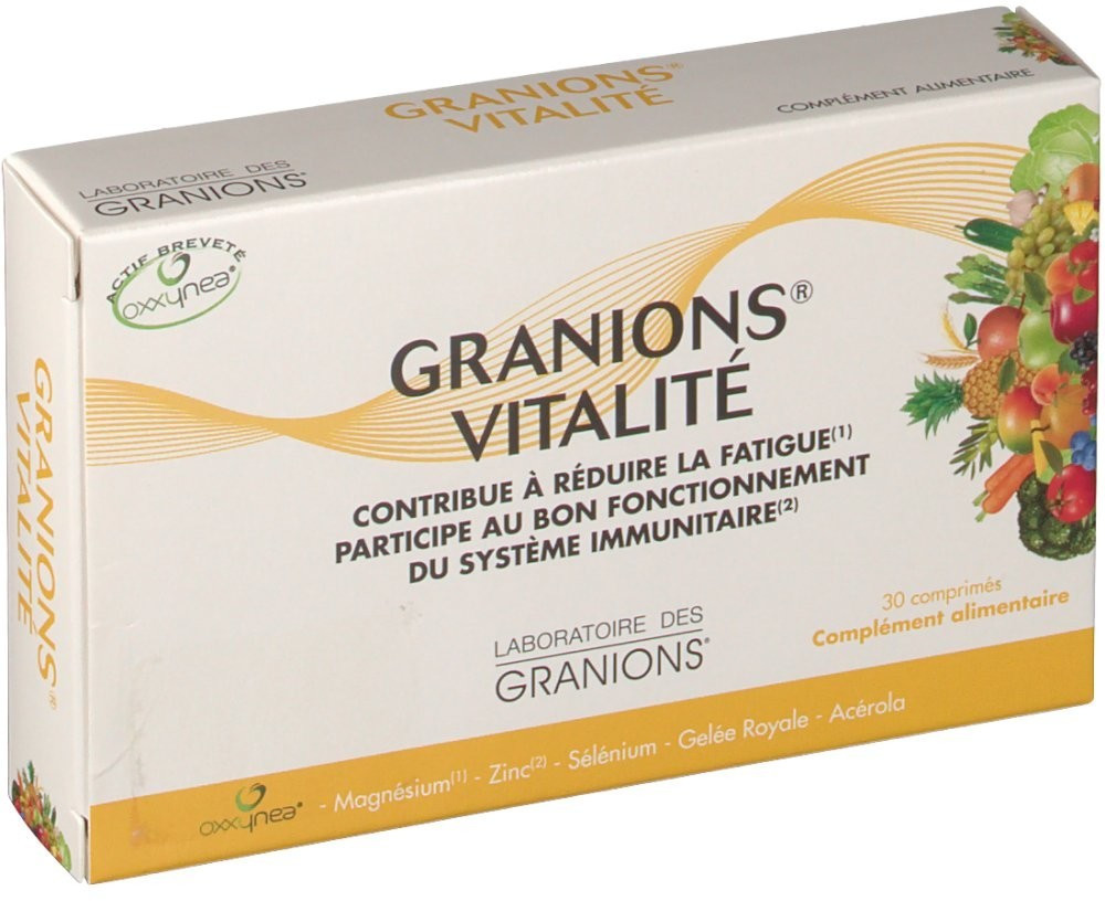 Laboratoire des GRANIONS Granions Vitalité