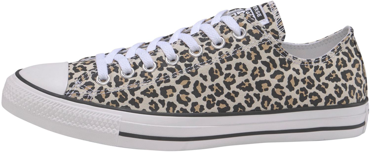converse leopard basse