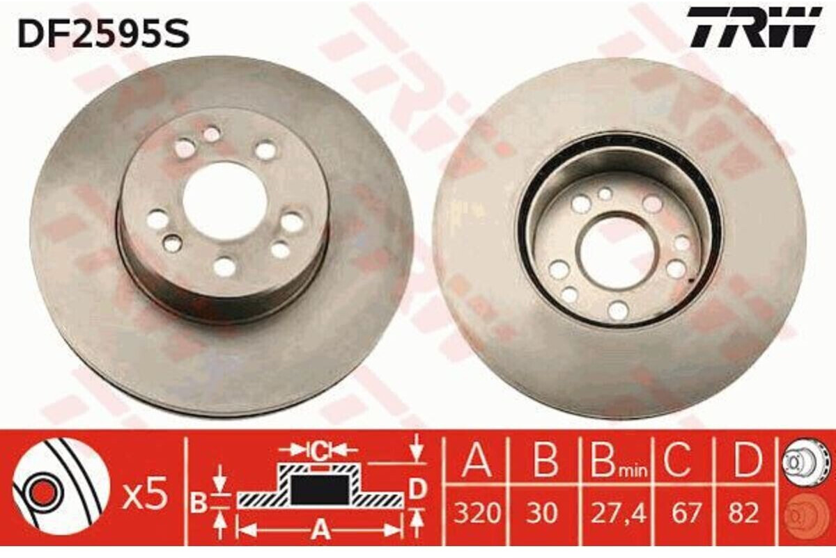 TRW DF2595S