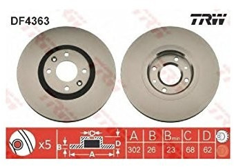 TRW DF4363