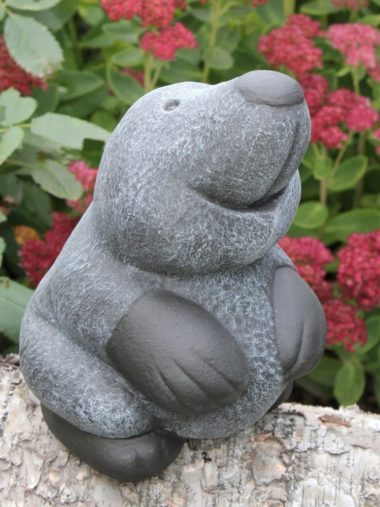Tiefes-Kunsthandwerk Mole Small 20 cm Slate