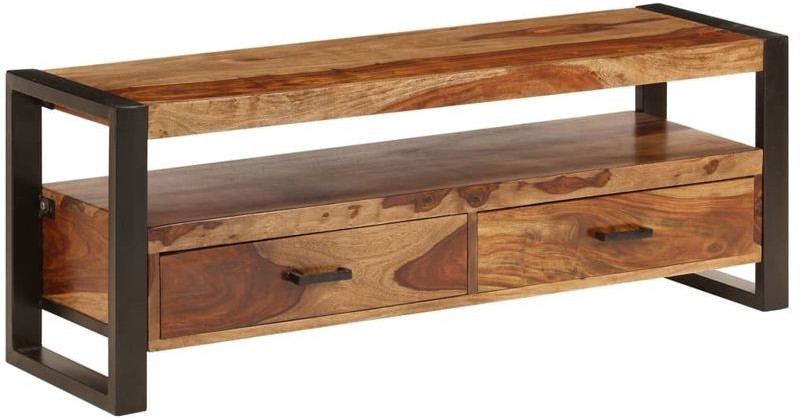 VidaXL Open TV stand solid wood 120 x 35 x 45 cm (247403)