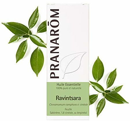 PRANARÔM - Ravintsara - Huile Essentielle Chémotypée - Confort Respiratoire  & Défenses Naturelles - 100% Pure Et Naturelle - HECT - 10 ml