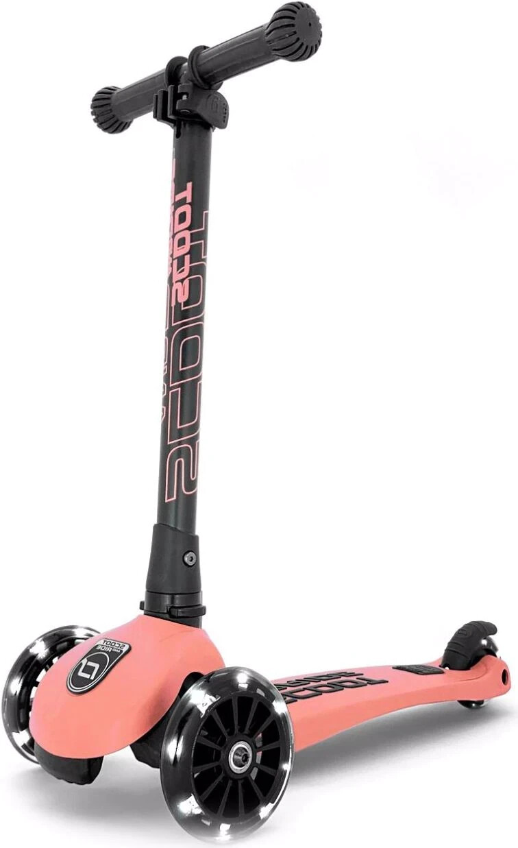 Scoot & Ride Highwaykick 3 LED peach