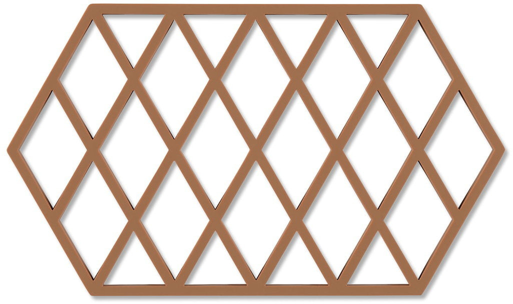 Zone Denmark Harlequin coaster 24 x 14 cm cinnamon