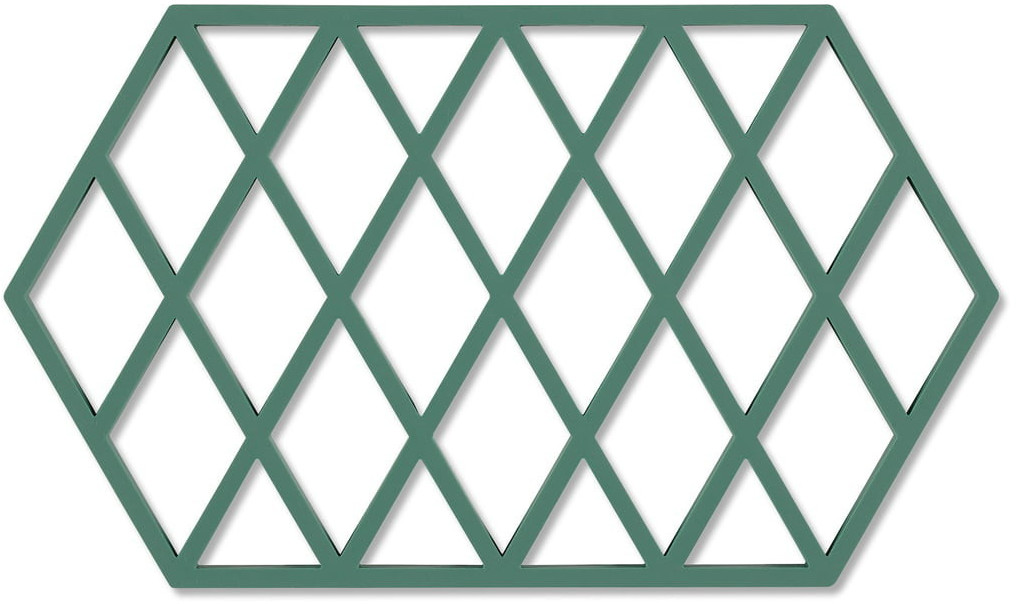 Zone Denmark Harlequin coaster 24 x 14 cm emerald