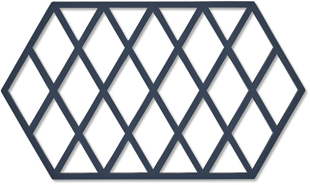 Zone Denmark Harlequin coaster 24 x 14 cm ink