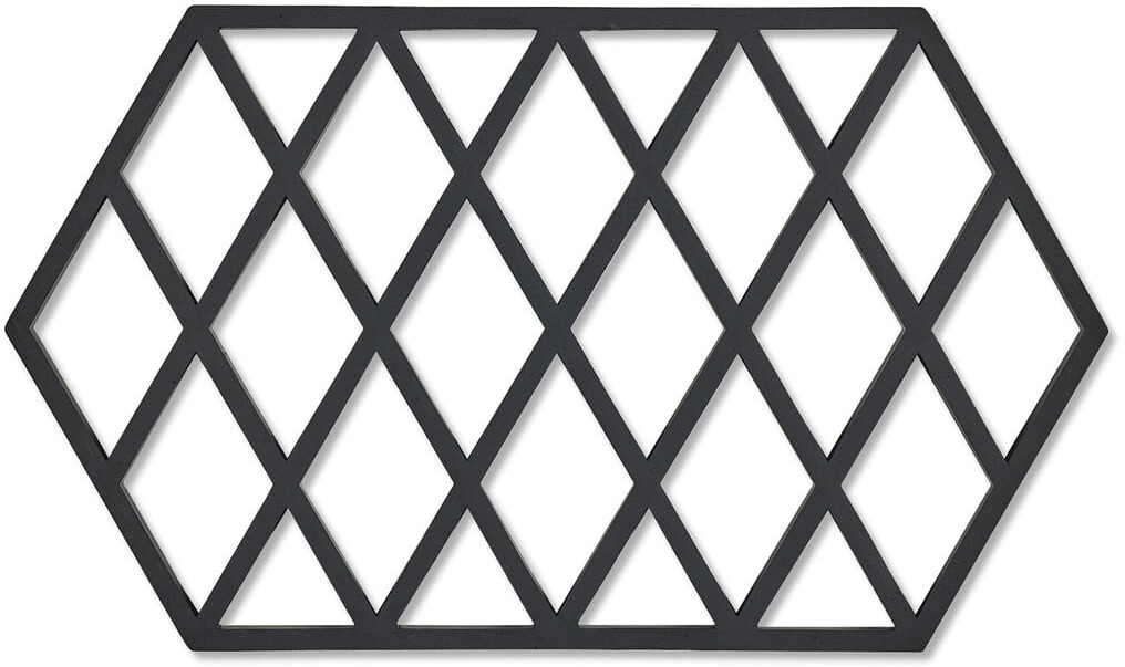 Zone Denmark Harlequin coaster 24 x 14 cm black