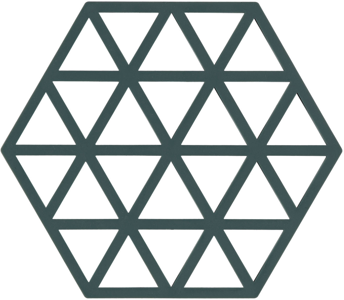 Zone Denmark Triangle coaster 16 x 14 cm cactus