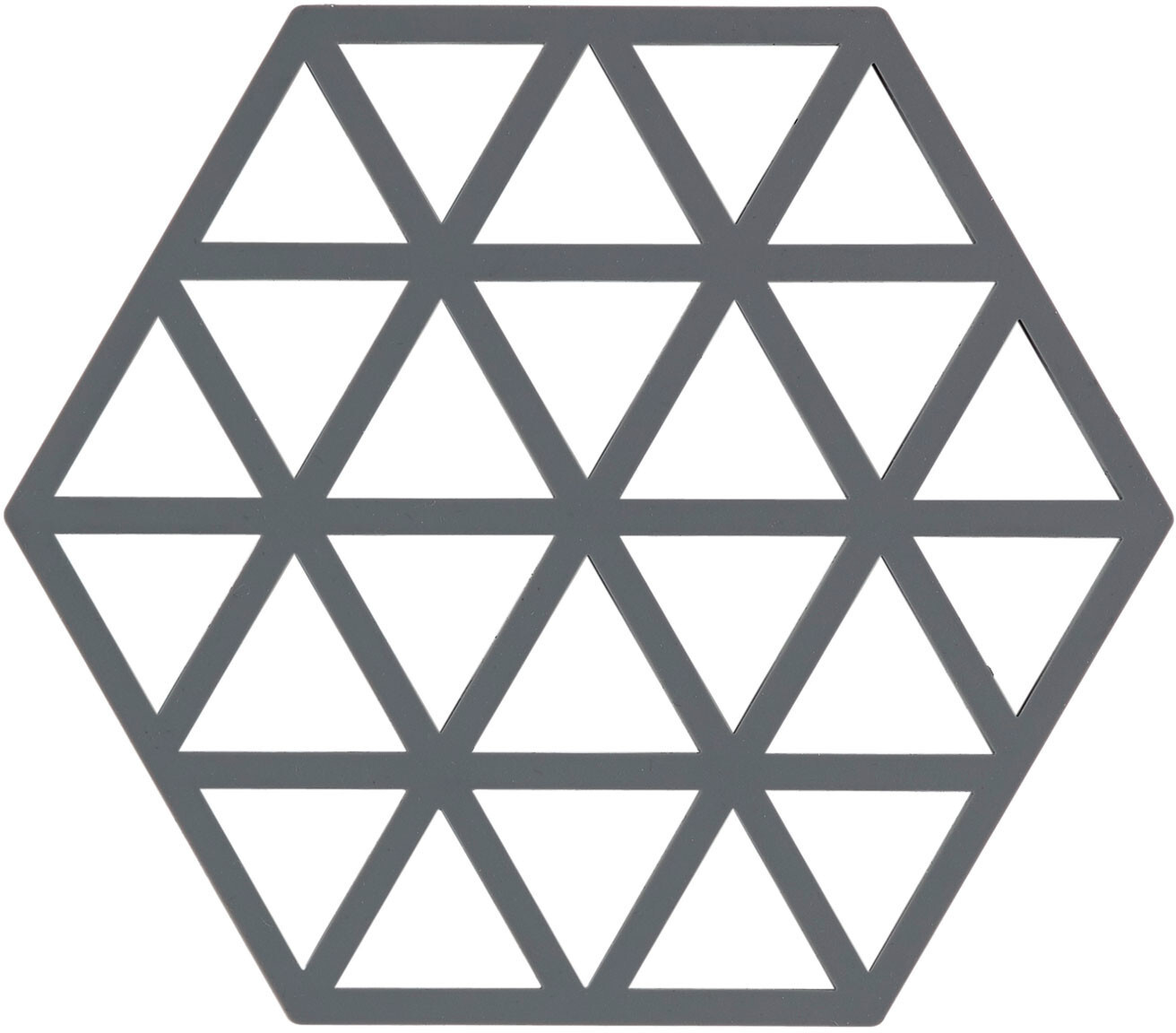 Zone Denmark Triangle coaster 16 x 14 cm cool gray