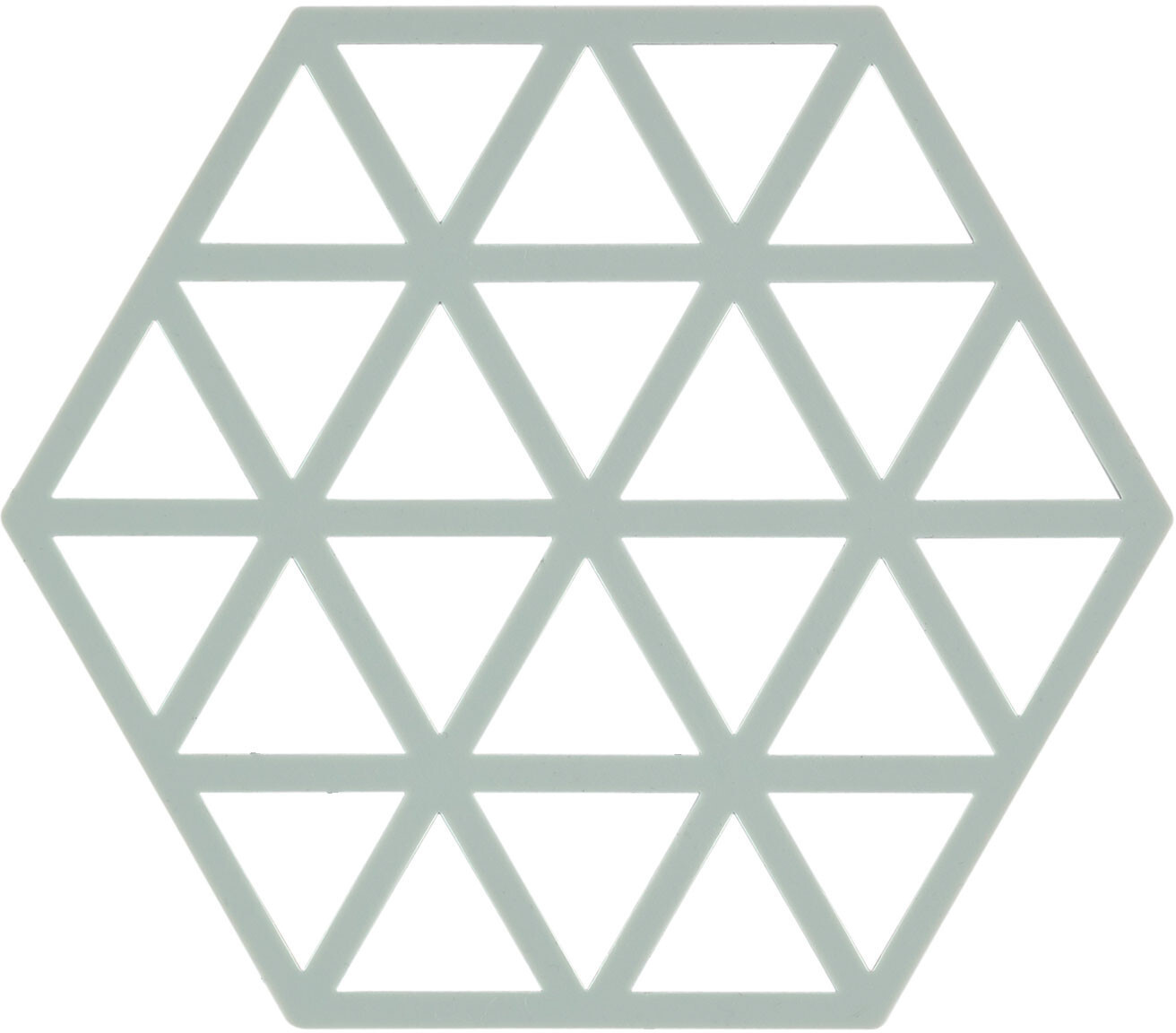 Zone Denmark Triangle coaster 16 x 14 cm nordic sky