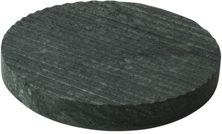 Muuto Groove marble coaster Ø 16 green